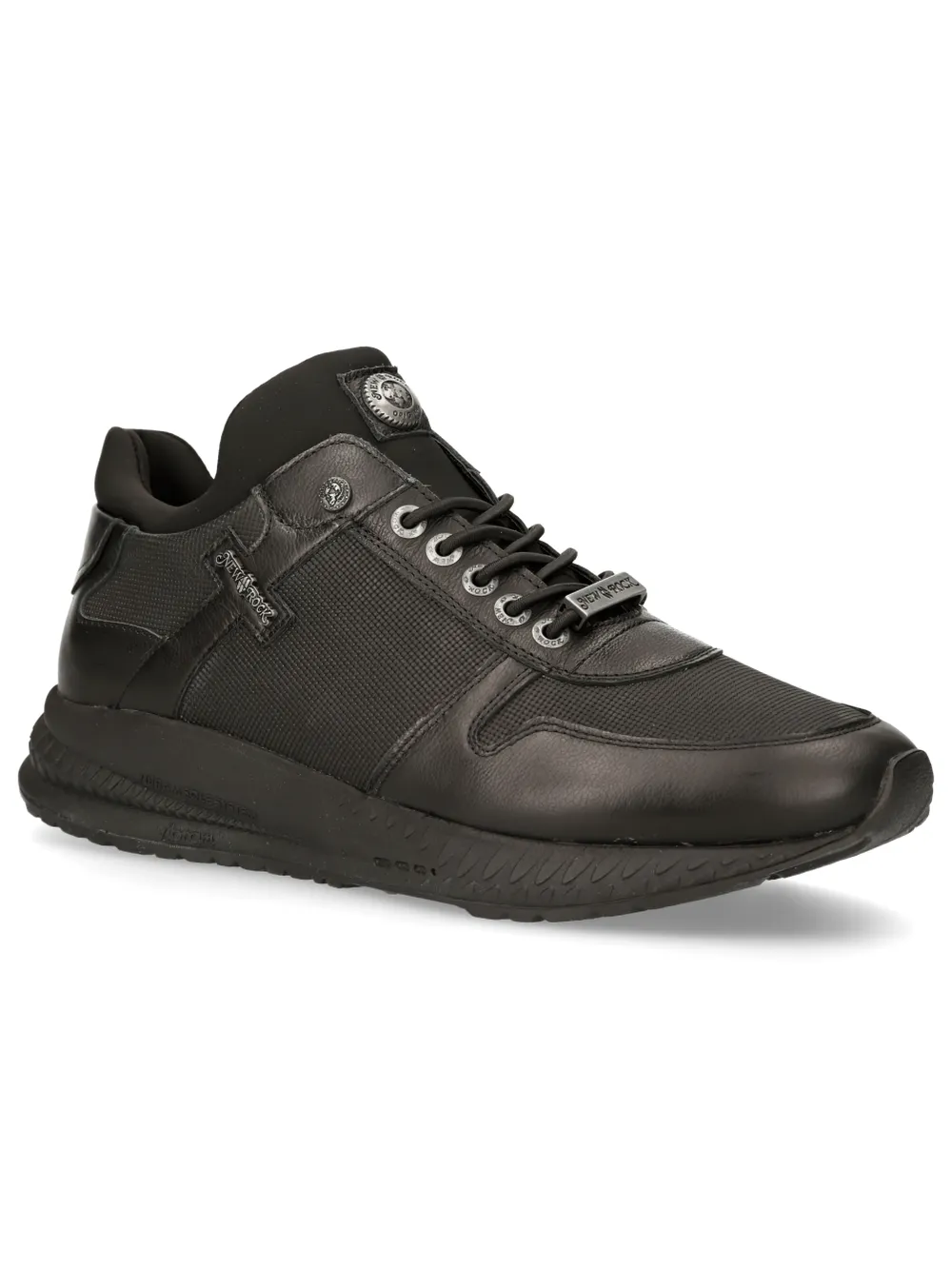 NEW ROCK Urban Lace-Up Genuine Leather Sports Shoes