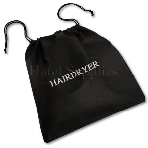 Non-Woven Hairdryer Bags, Black