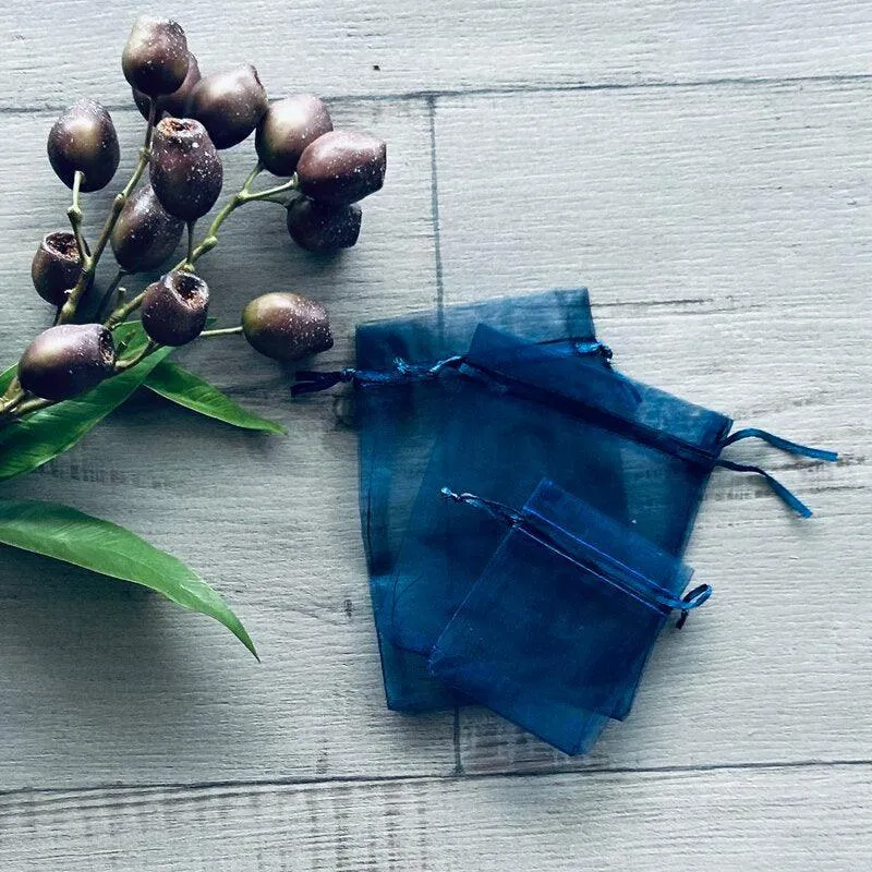 Organza Bag Navy - Small