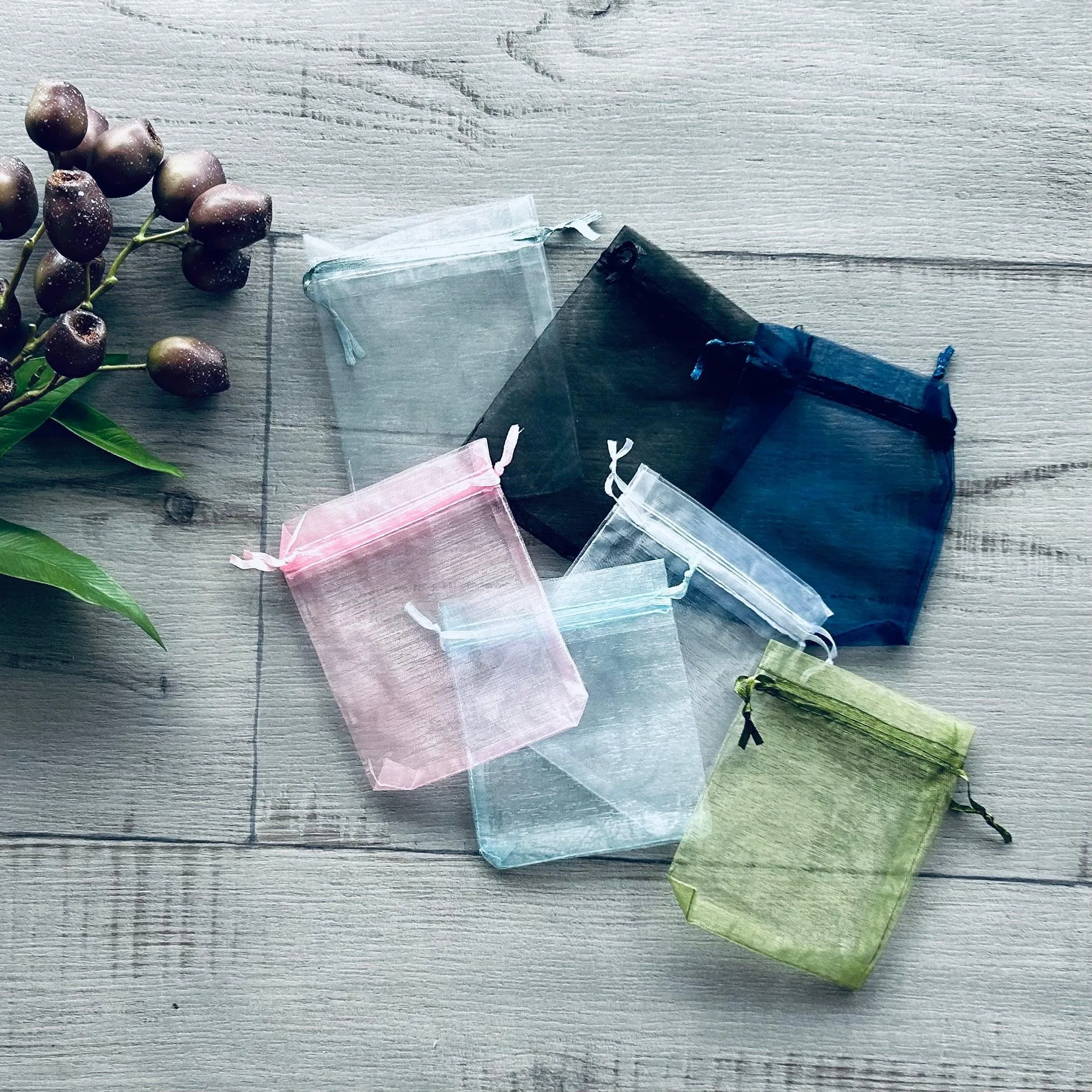 Organza Bag Navy - Small