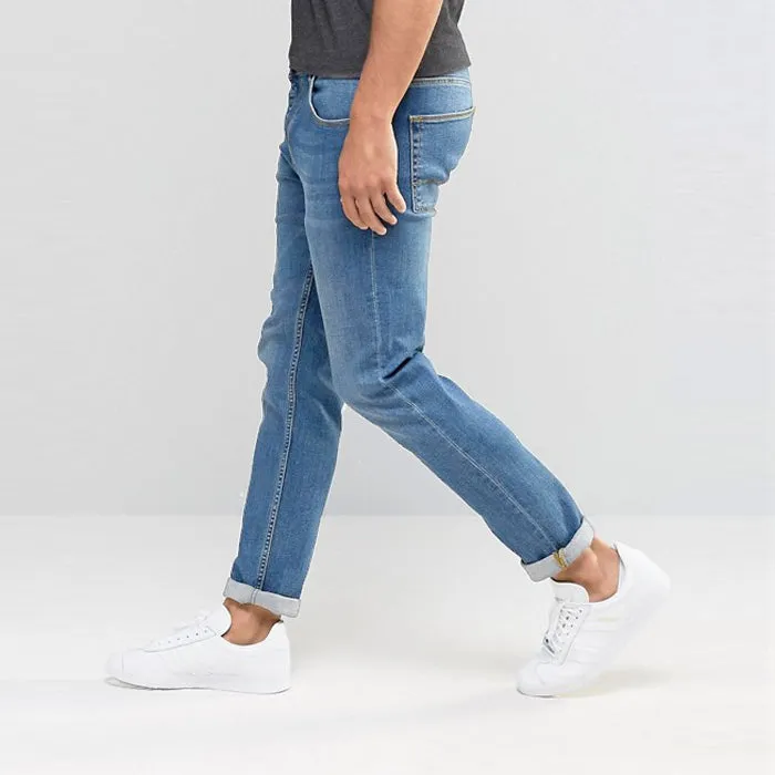 P&B Sleek Light Wash Blue Skinny Denim