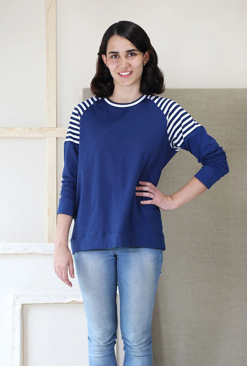 PDF Pattern - Neighborhood Sweatshirt   Hoodie | Liesl   Co