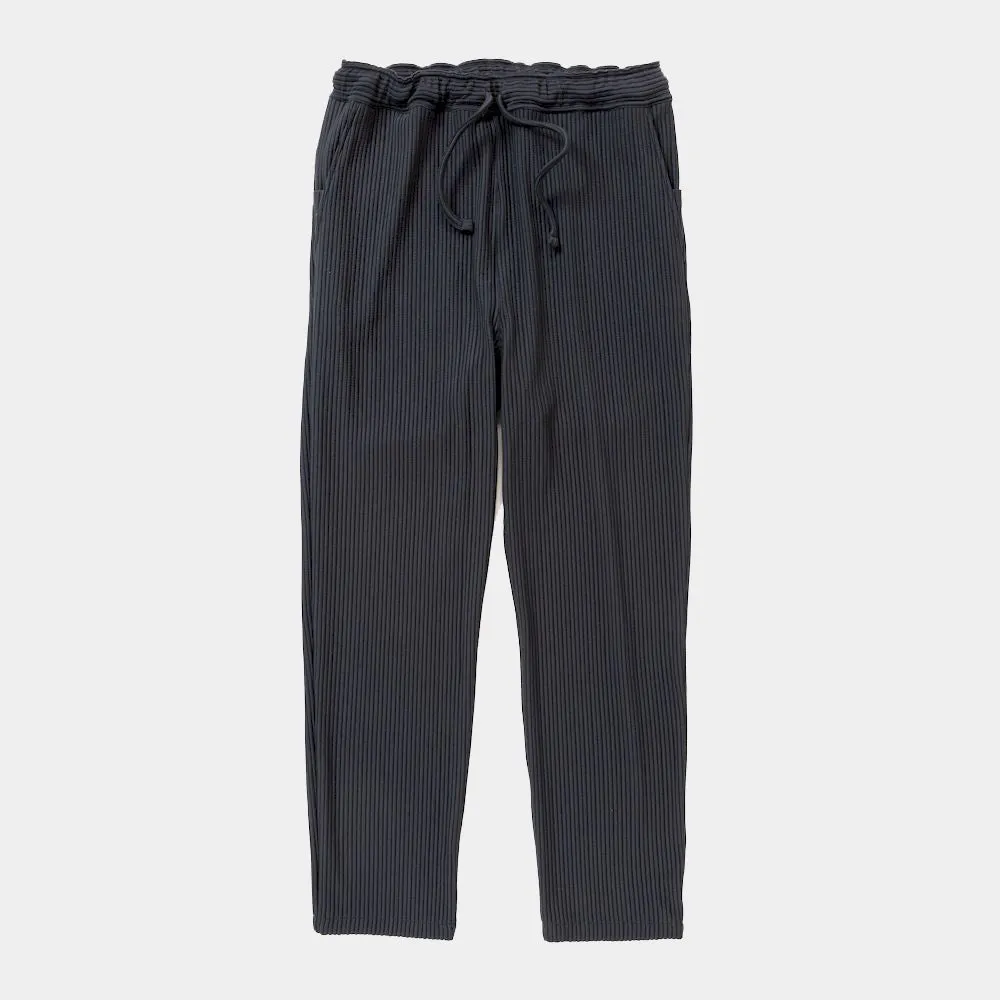 Uneven Fabric Slim Easy PT (Navy)/MW-PT24106