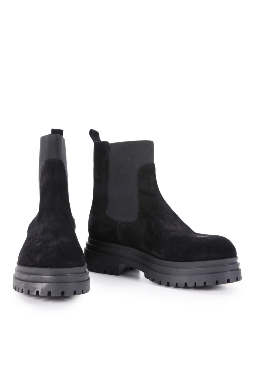 Valley Suede Boot Black