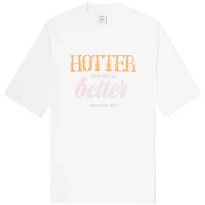 Vetements Hotter Than Your Ex T-Shirt White