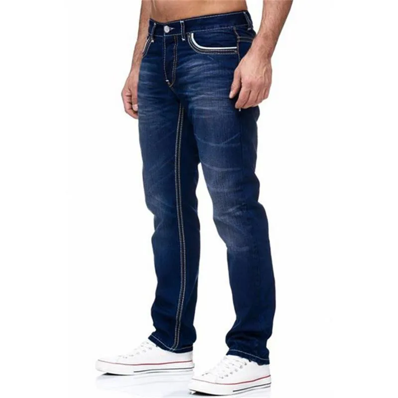 West Louis Straight High Waist Designer Jeans